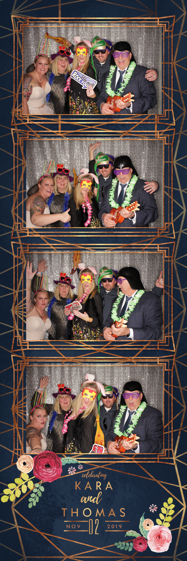 Kara and Thomas Wedding | View more photos from the event at gallery.photoboothbillings.com/u/PhotoBoothBillings/Kara-and-Thomas-Wedding